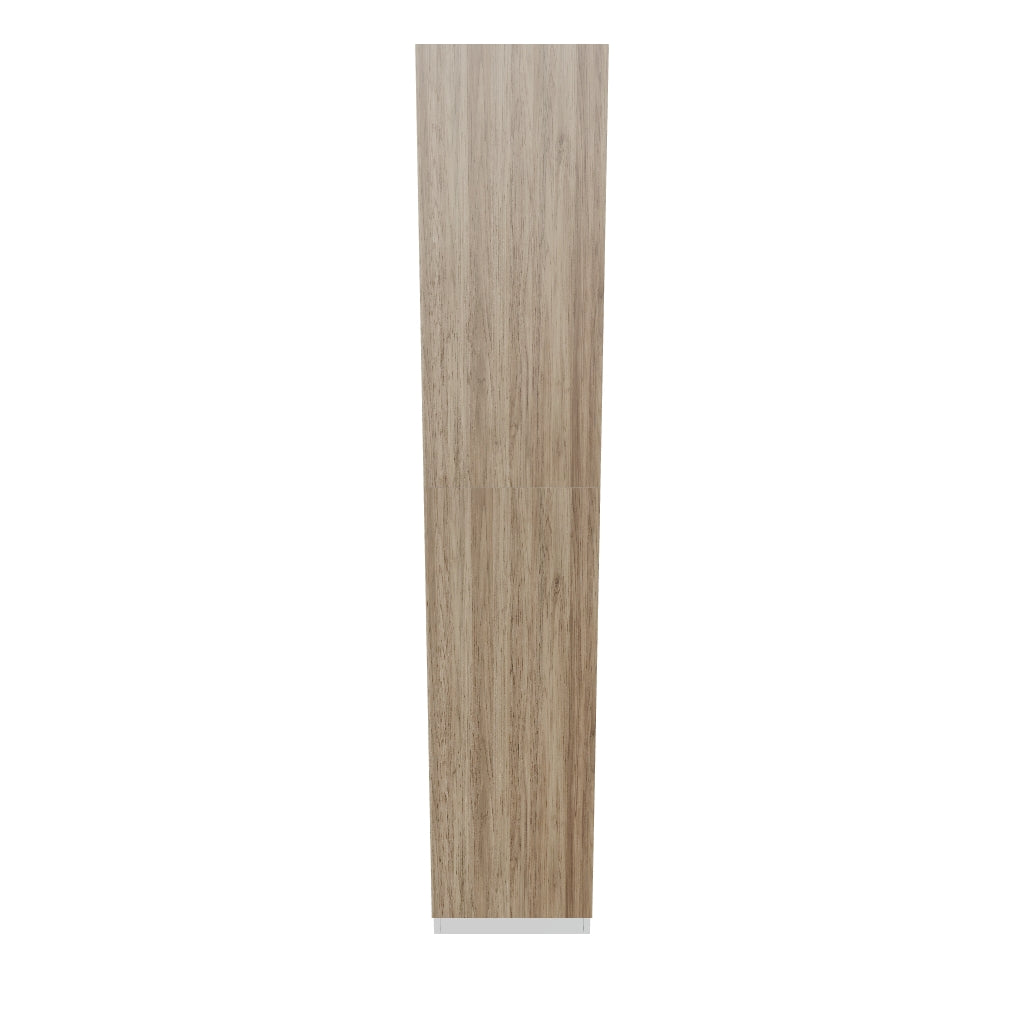 Modernform Cabinet Walnut 18" W X 96" H X 24" D Single Door Tall Pantry Cabinet