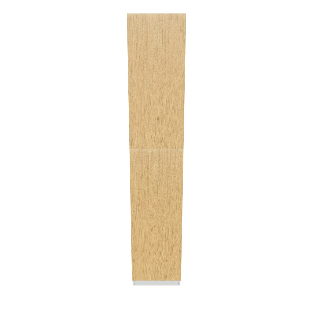 Modernform Cabinet Natural Oak 18" W X 96" H X 24" D Single Door Tall Pantry Cabinet