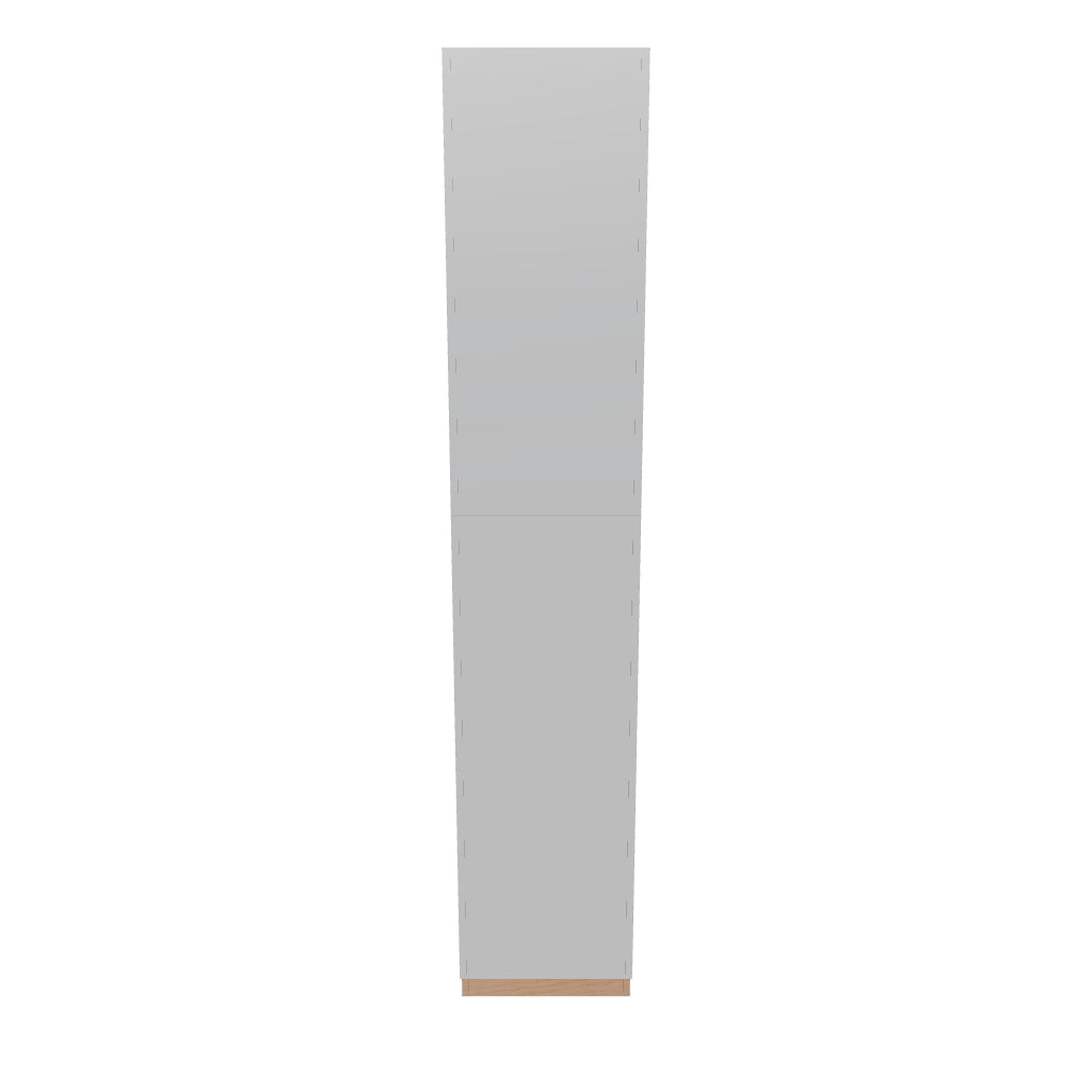 Modernform Cabinet Matte White 18" W X 96" H X 24" D Single Door Tall Pantry Cabinet