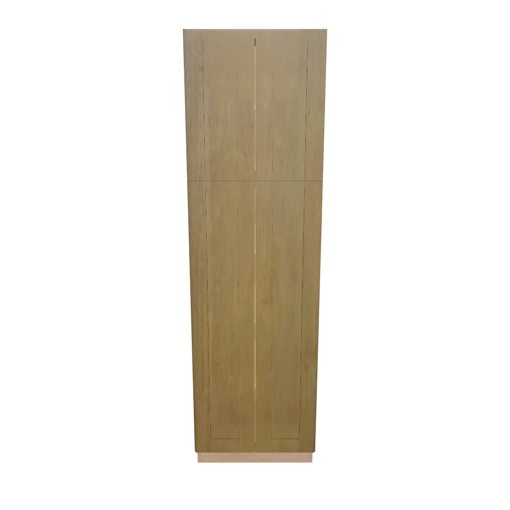 Modernform Cabinet Natural Shaker 24" W X 84" H X 24" D Tall Pantry Cabinet