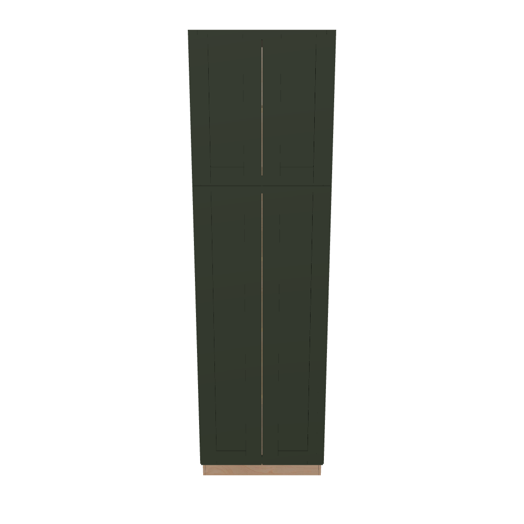 Modernform Cabinet Slim Sage Green 24" W X 84" H X 24" D Tall Pantry Cabinet