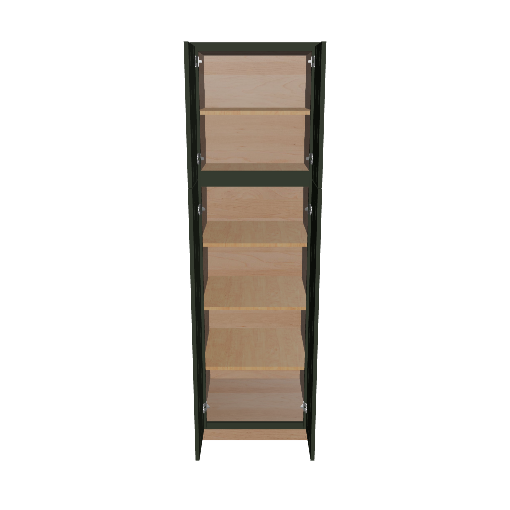 Modernform Cabinet Slim Sage Green 24" W X 84" H X 24" D Tall Pantry Cabinet