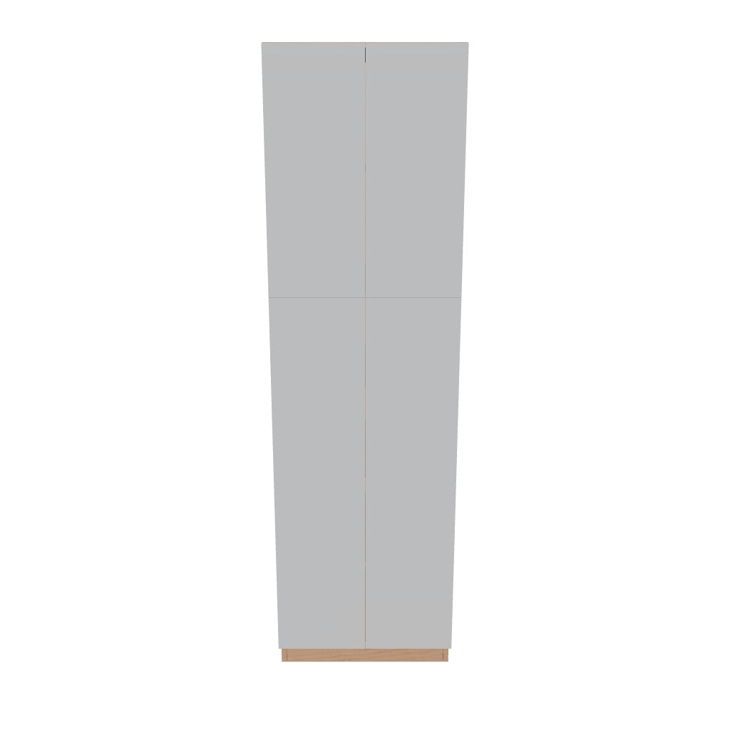 Modernform Cabinet Matte White 24" W X 84" H X 24" D Double Door Tall Pantry Cabinet