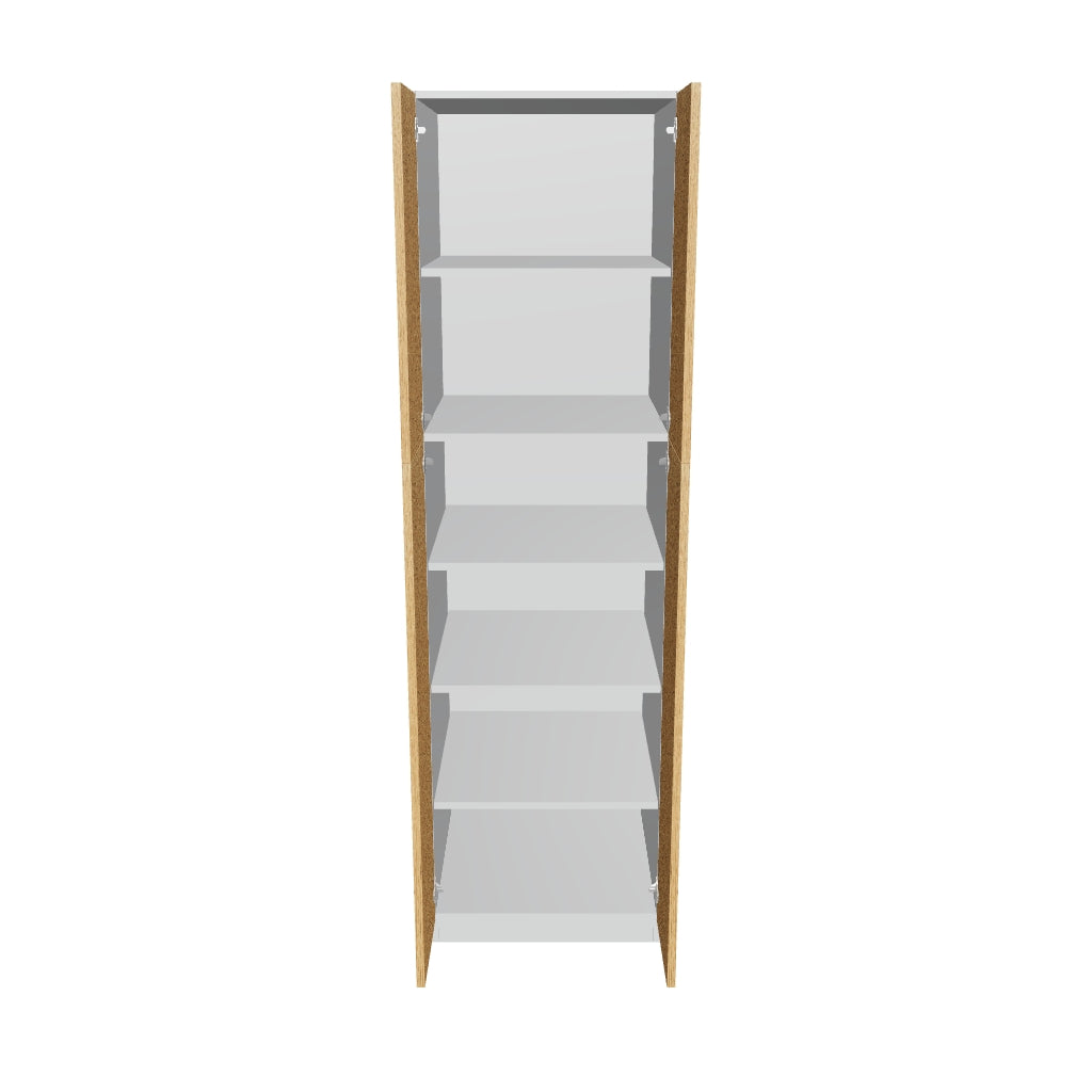 Modernform Cabinet Natural Oak 24" W X 84" H X 24" D Double Door Tall Pantry Cabinet