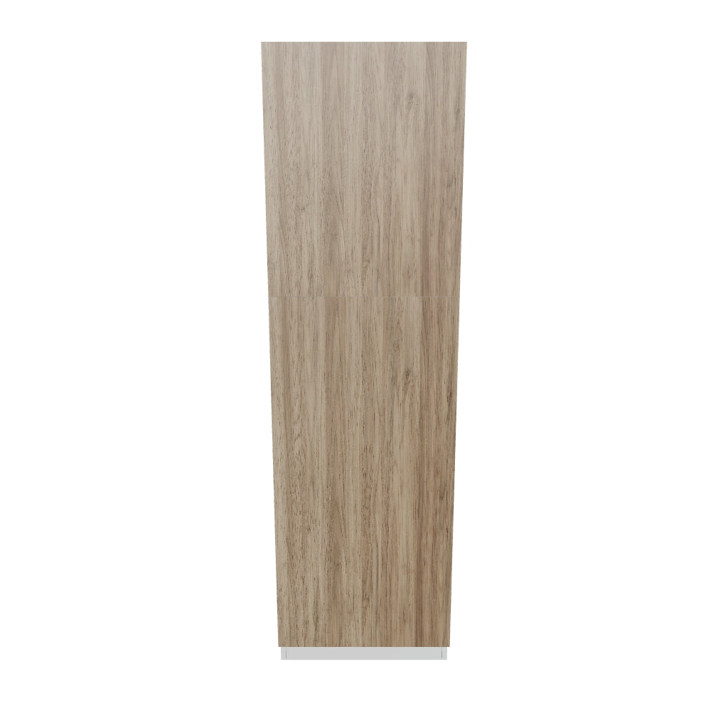 Modernform Cabinet Walnut 24" W X 84" H X 24" D Single Door Tall Pantry Cabinet
