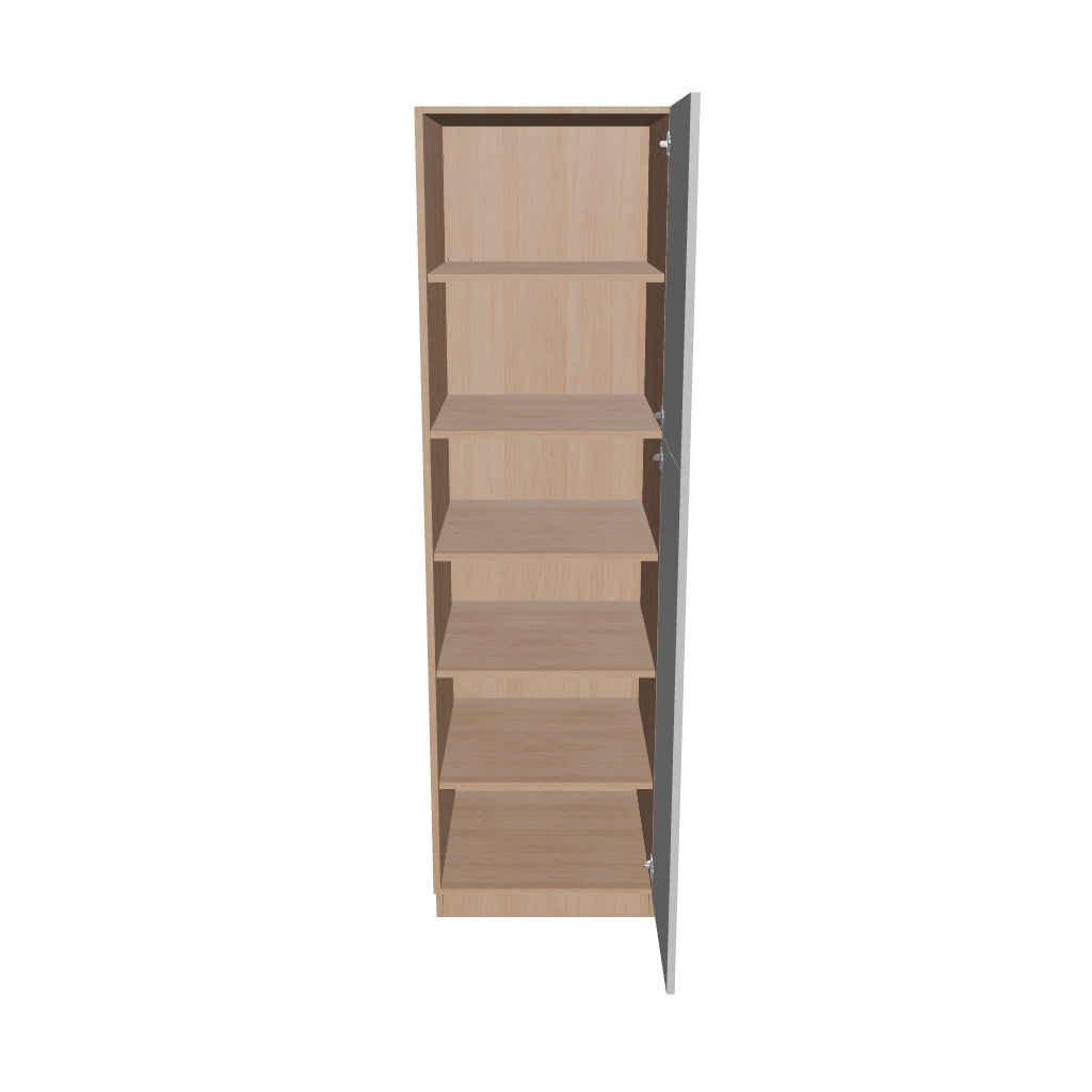Modernform Cabinet Matte White 24" W X 84" H X 24" D Single Door Tall Pantry Cabinet