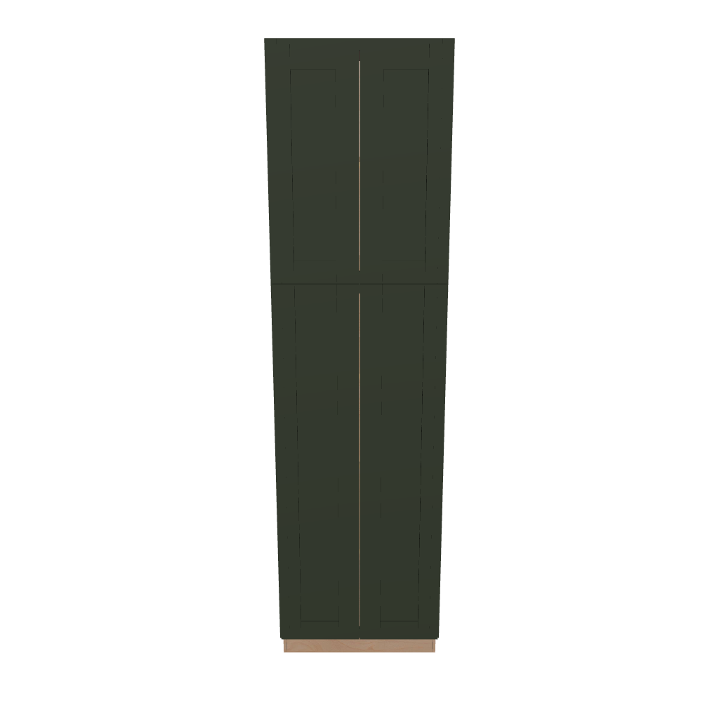 Modernform Cabinet Slim Sage Green 24" W X 90" H X 24" D Tall Pantry Cabinet
