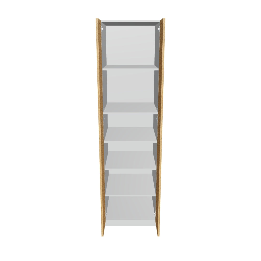 Modernform Cabinet Natural Oak 24" W X 90" H X 24" D Double Door Tall Pantry Cabinet