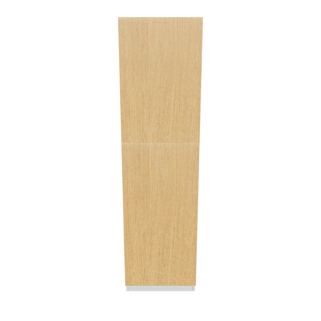 Modernform Cabinet Natural Oak 24" W X 90" H X 24" D Single Door Tall Pantry Cabinet