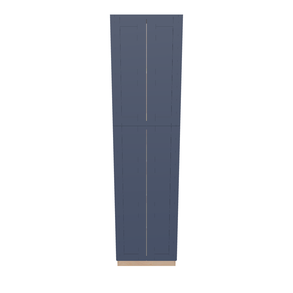 Modernform Cabinet Signature Blue 24" W X 96" H X 24" D Tall Pantry Cabinet