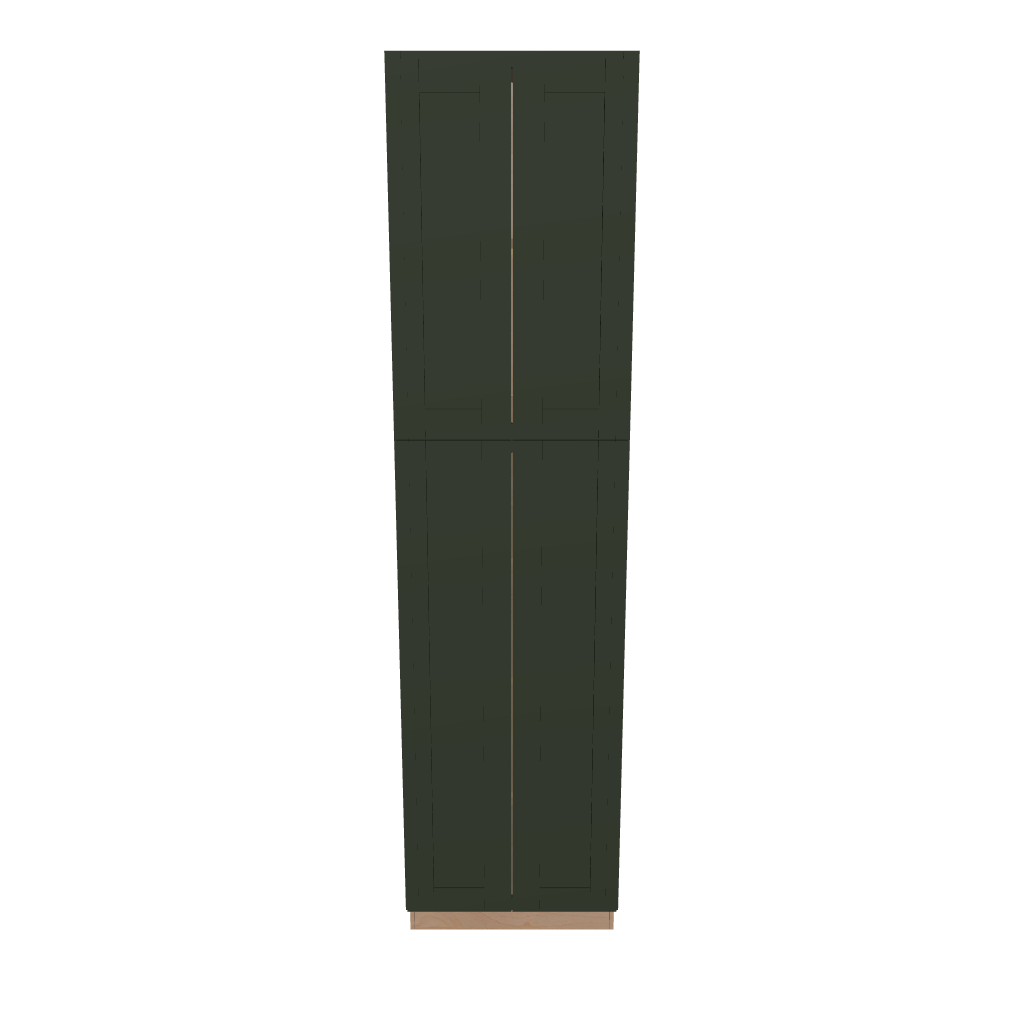 Modernform Cabinet Slim Sage Green 24" W X 96" H X 24" D Tall Pantry Cabinet