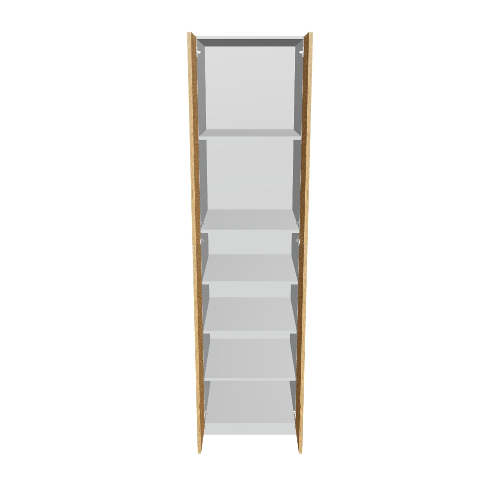 Modernform Cabinet Natural Oak 24" W X 96" H X 24" D Double Door Tall Pantry Cabinet