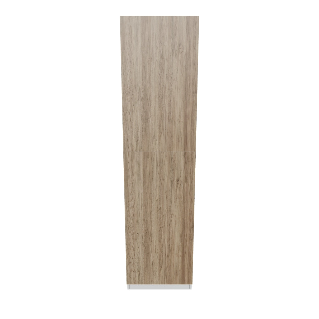 Modernform Cabinet Walnut 24" W X 96" H X 24" D Single Door Tall Pantry Cabinet