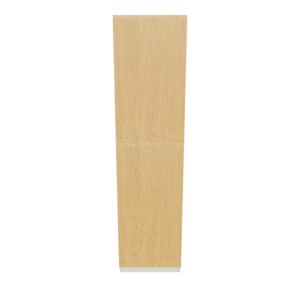 Modernform Cabinet Natural Oak 24" W X 96" H X 24" D Single Door Tall Pantry Cabinet