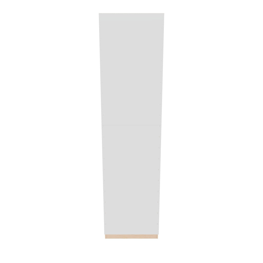 Modernform Cabinet Gloss White 24" W X 96" H X 24" D Single Door Tall Pantry Cabinet