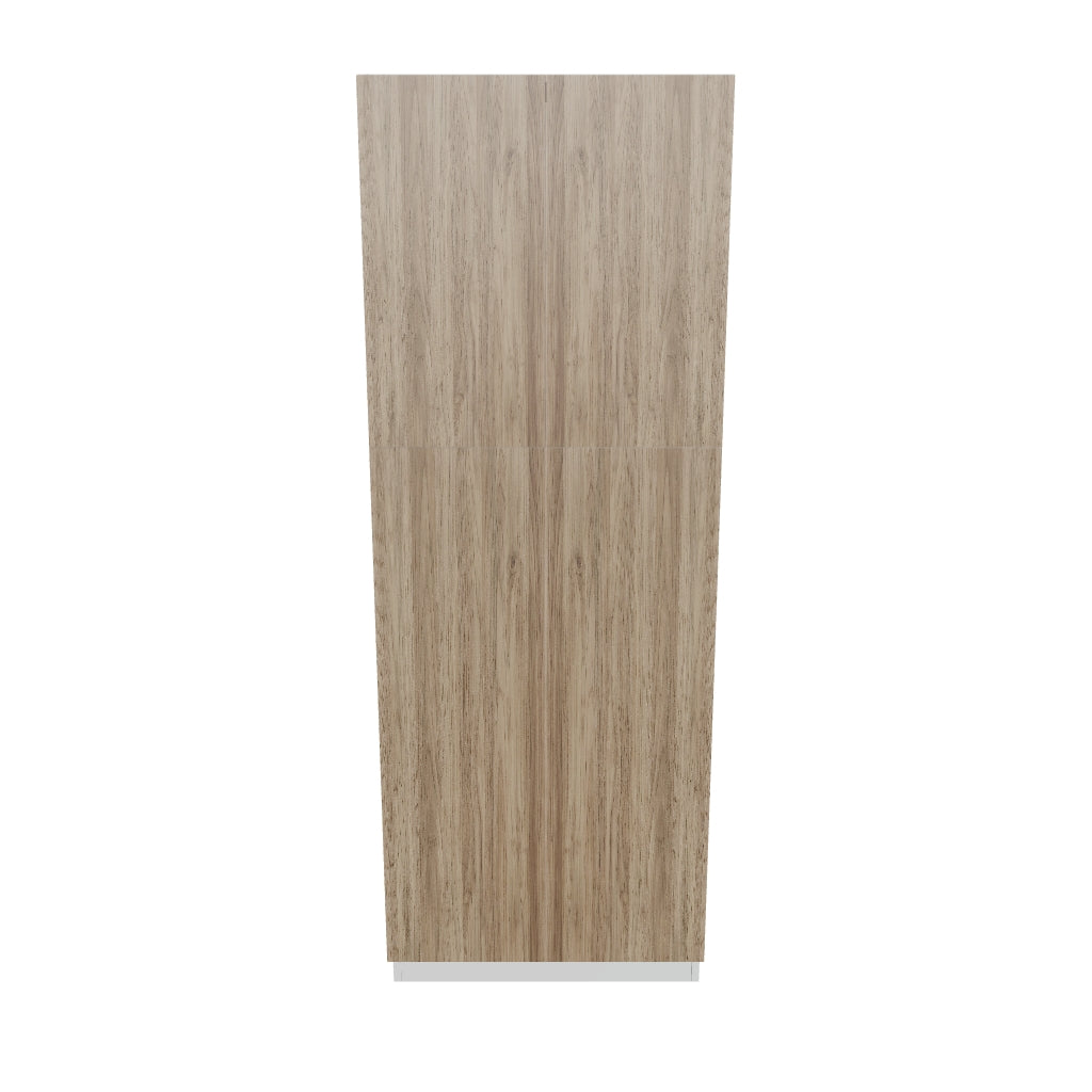 Modernform Cabinet Walnut 30" W X 84" H X 24" D Double Door Tall Pantry Cabinet