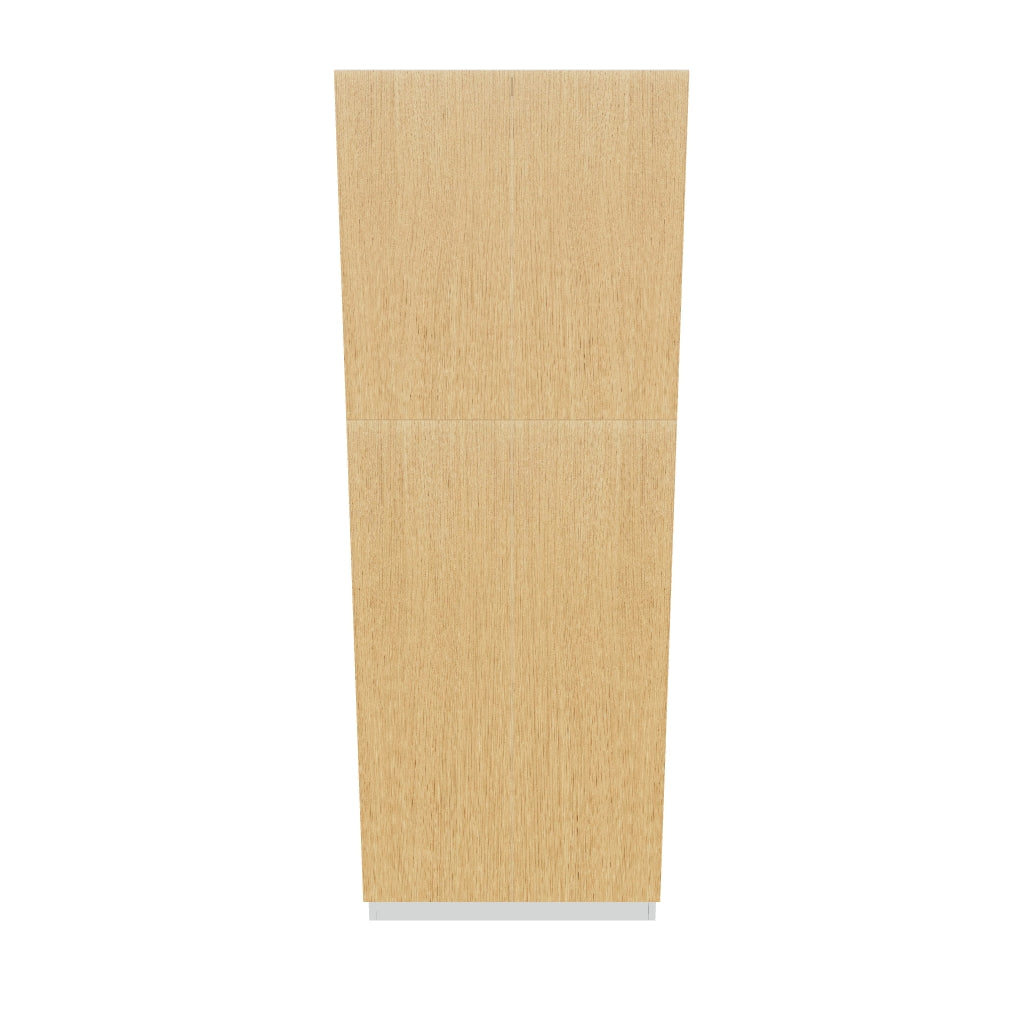 Modernform Cabinet Natural Oak 30" W X 84" H X 24" D Double Door Tall Pantry Cabinet