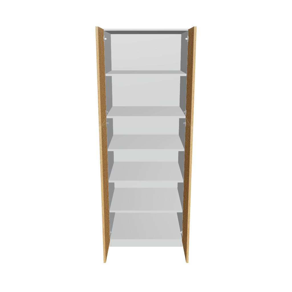 Modernform Cabinet Natural Oak 30" W X 84" H X 24" D Double Door Tall Pantry Cabinet