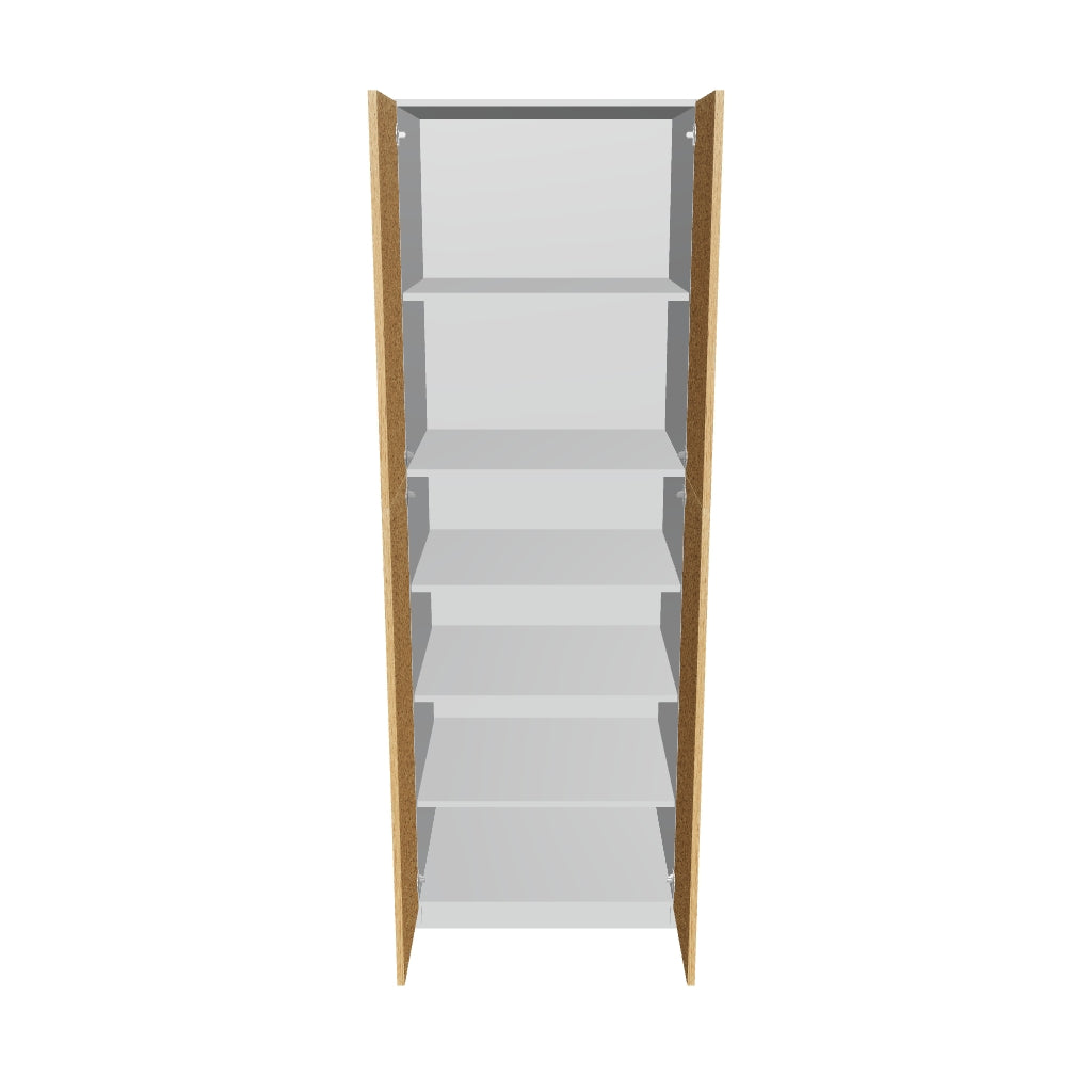 Modernform Cabinet Natural Oak 30" W X 90" H X 24" D Double Door Tall Pantry Cabinet