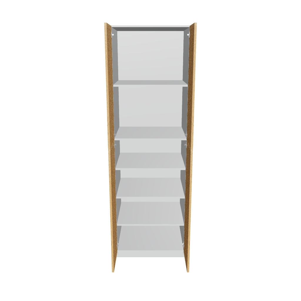 Modernform Cabinet Natural Oak 30" W X 96" H X 24" D Double Door Tall Pantry Cabinet
