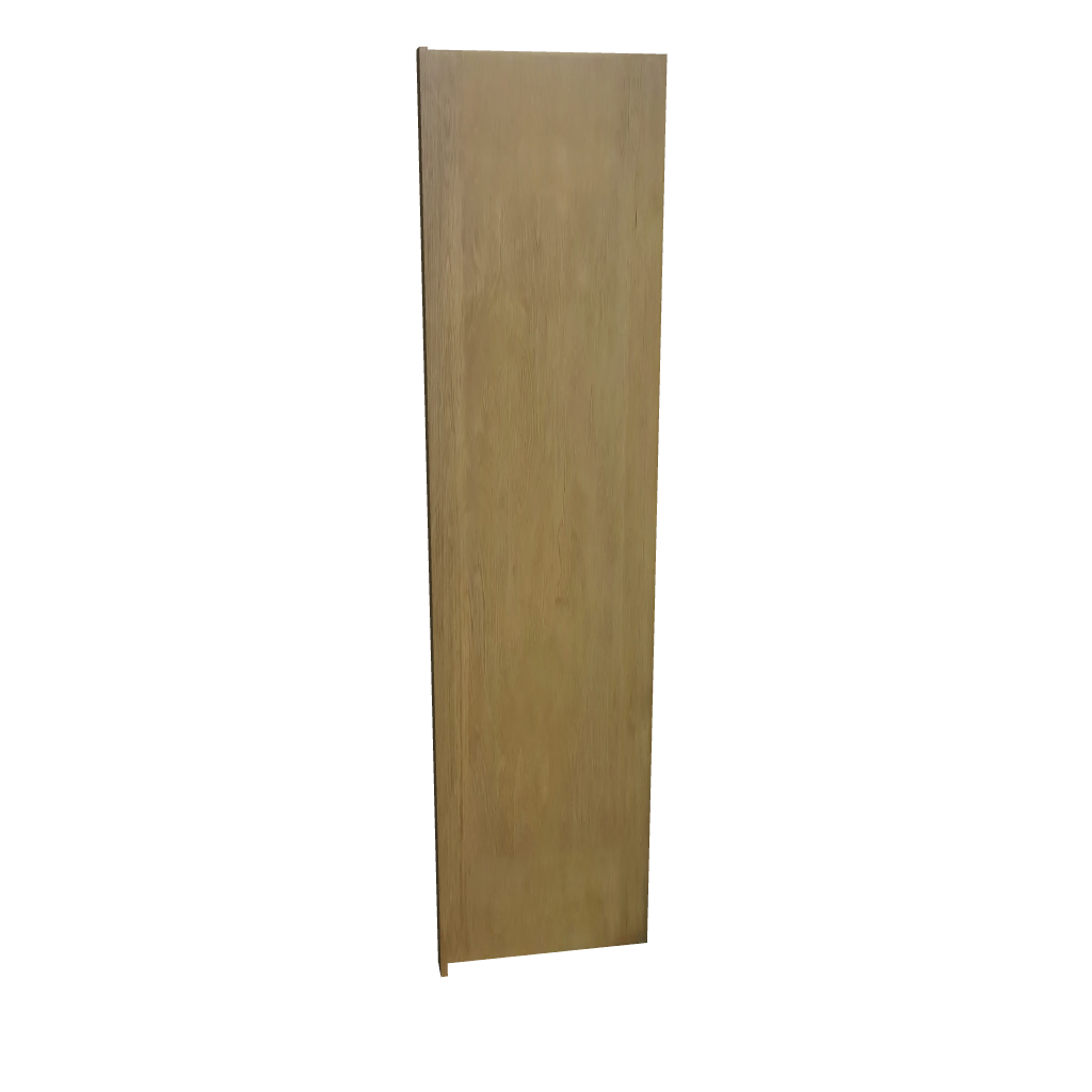 Modernform Cabinet Natural Shaker 3" W X 96" H X 24" D Refrigerator End Panel