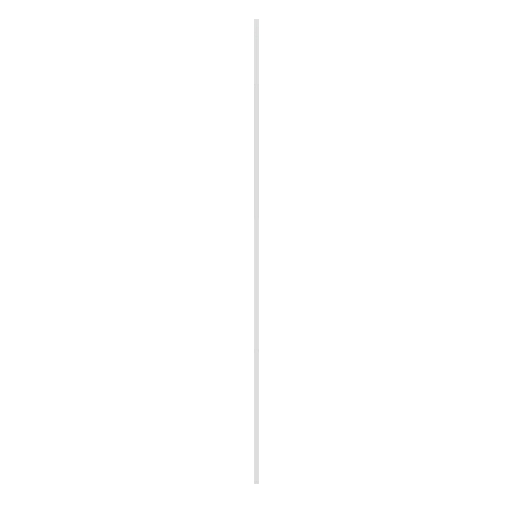 4" W X 84" H X 25" D Refrigerator End Panel