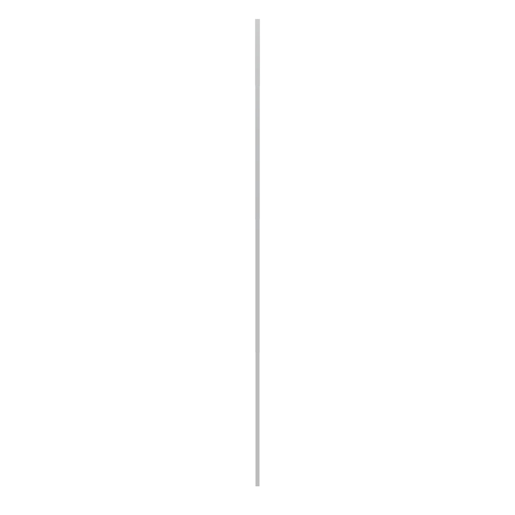 4" W X 84" H X 25" D Refrigerator End Panel