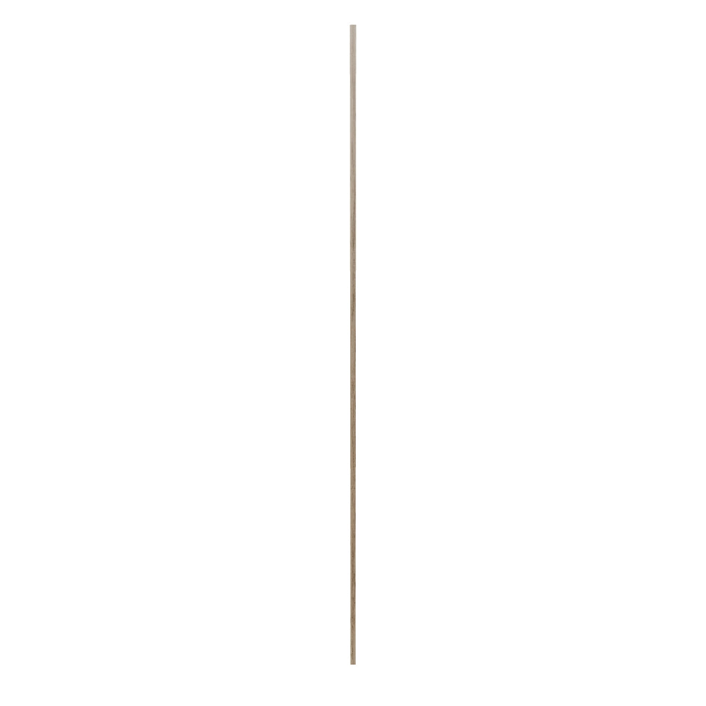 4" W X 90" H X 25" D Refrigerator End Panel