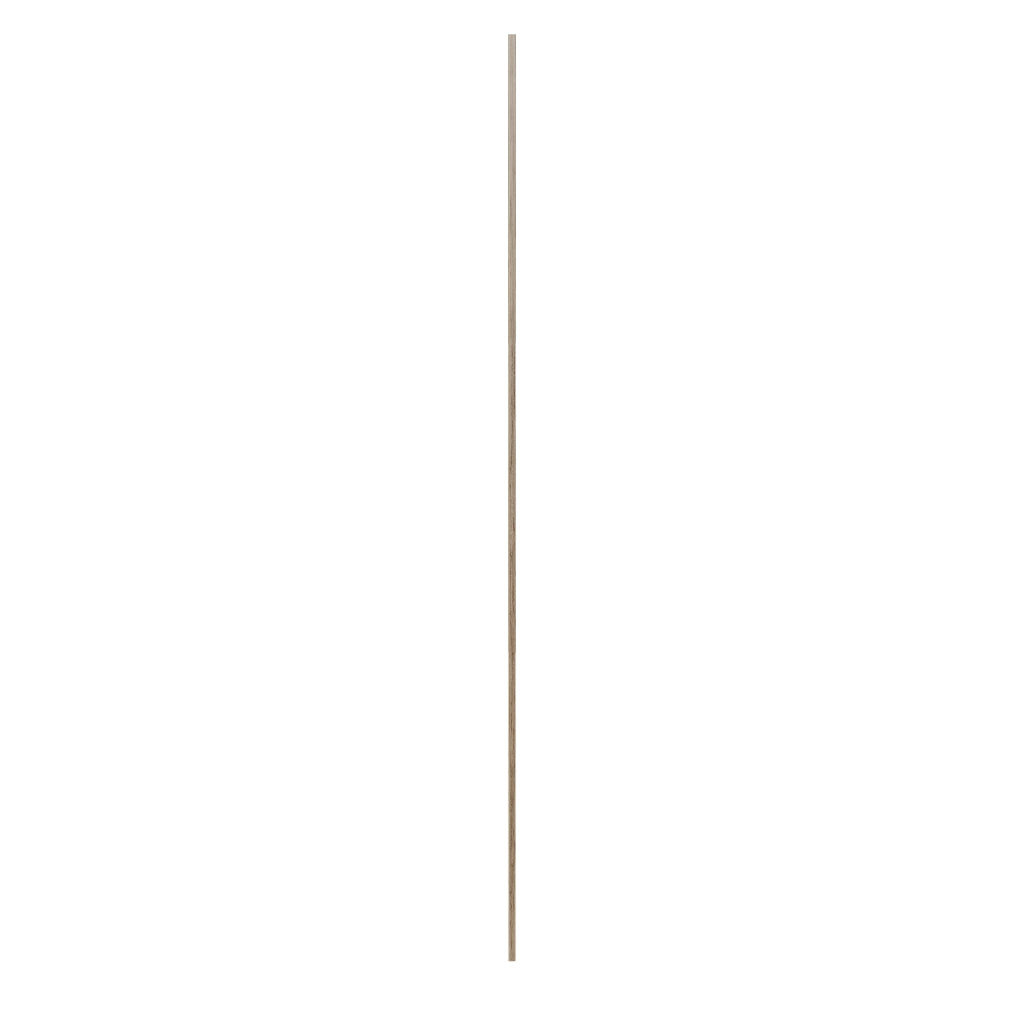4" W X 96" H X 25" D Refrigerator End Panel