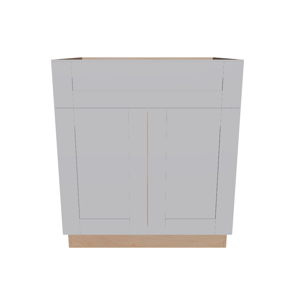 2" H X 24" D Double Door Sink Base Cabinet