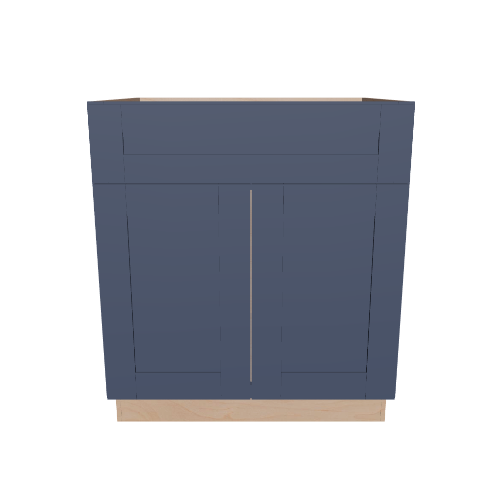 2" H X 24" D Double Door Sink Base Cabinet