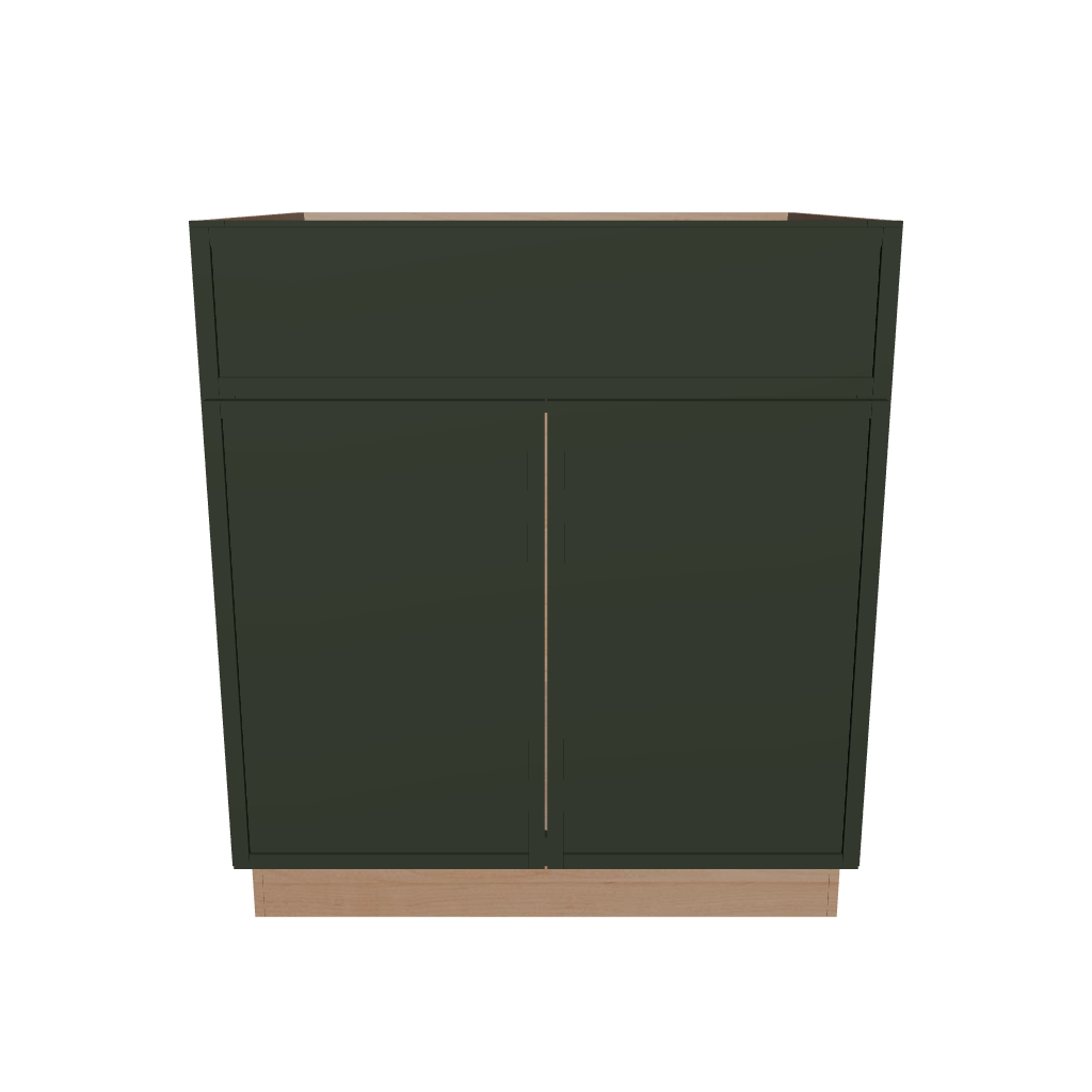 2" H X 24" D Double Door Sink Base Cabinet