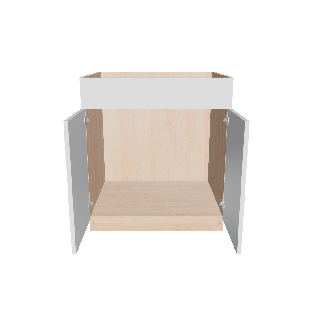 2" H X 24" D Double Door Sink Base Cabinet