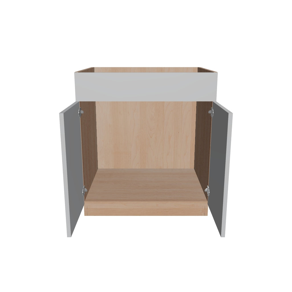 2" H X 24" D Double Door Sink Base Cabinet