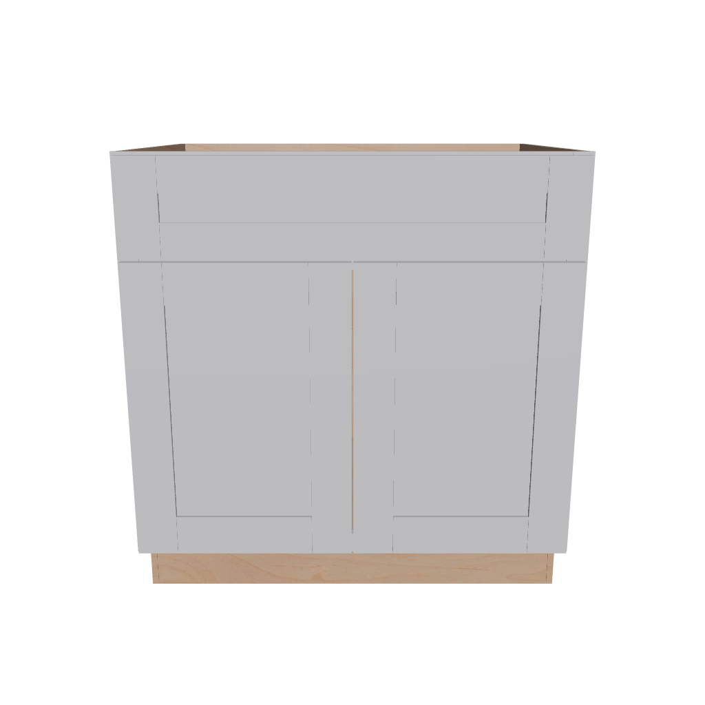 2" H X 24" D Double Door Sink Base Cabinet