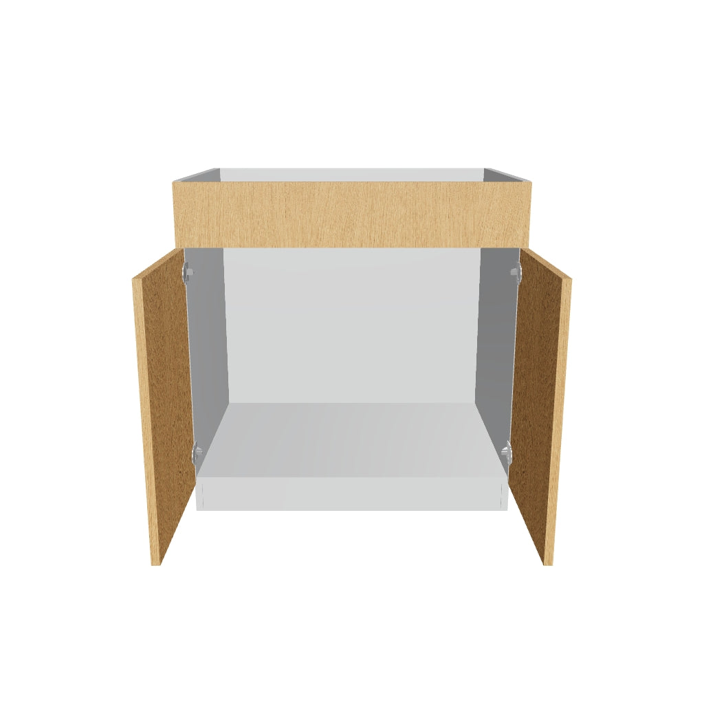 2" H X 24" D Double Door Sink Base Cabinet