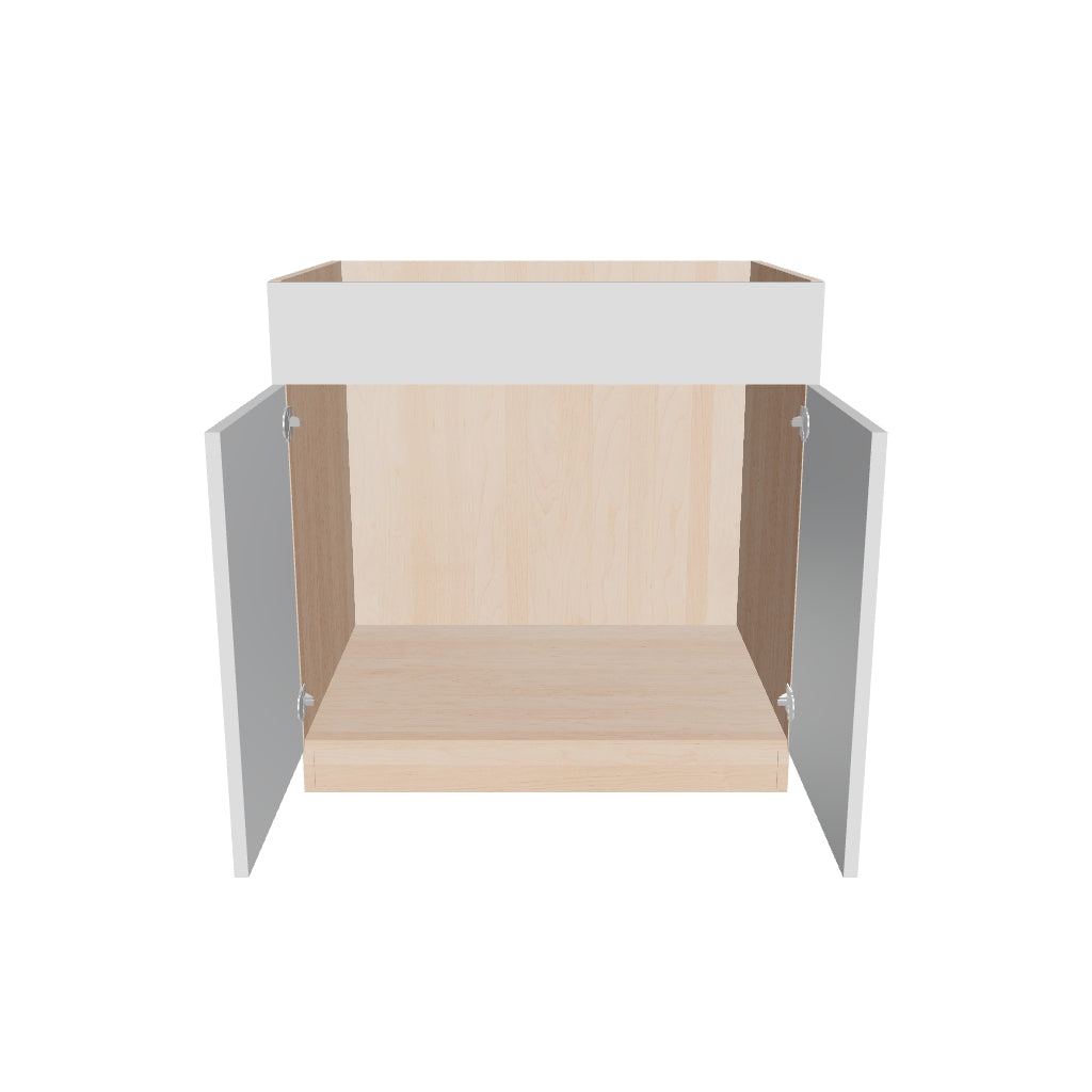 2" H X 24" D Double Door Sink Base Cabinet