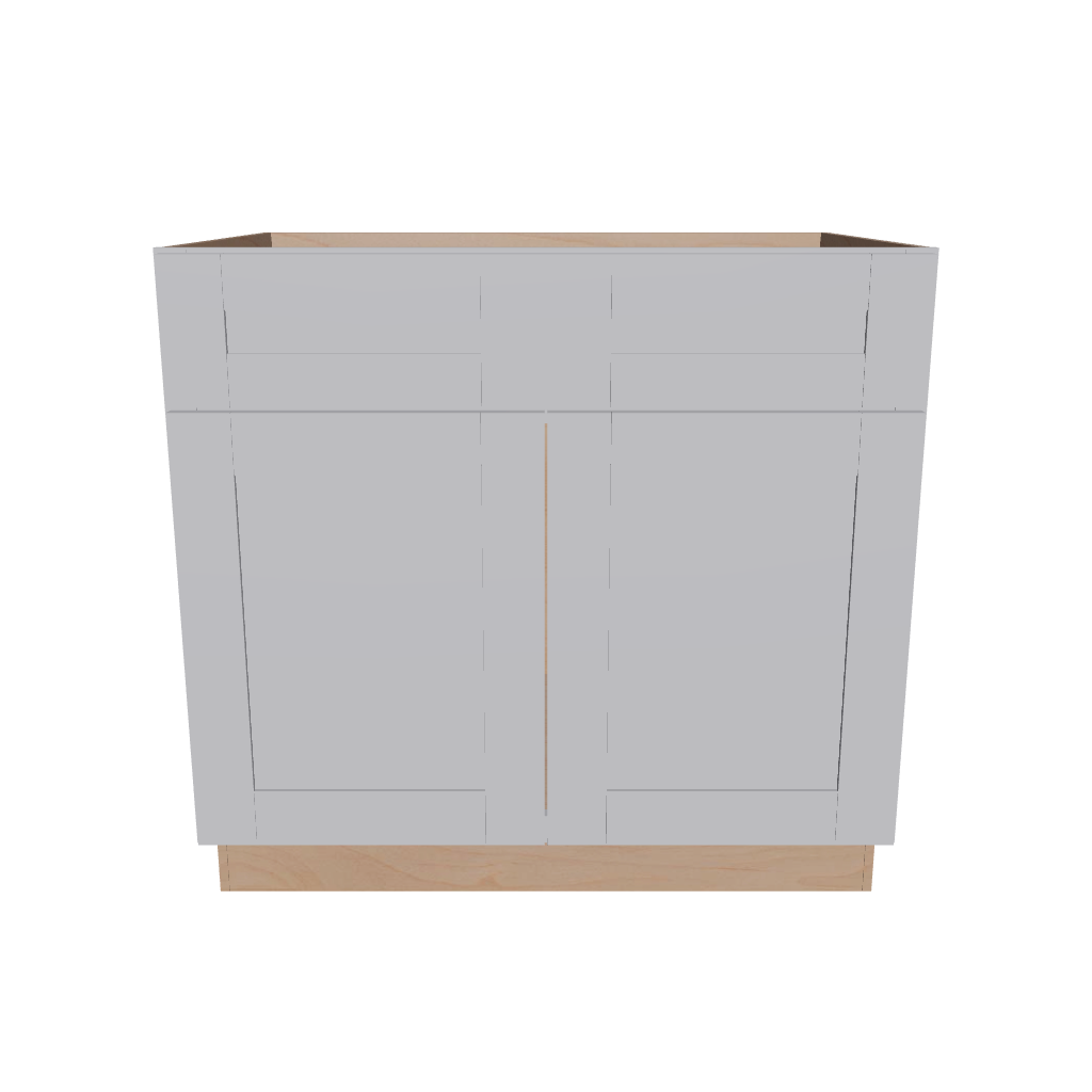 2" H X 24" D Double Door Sink Base Cabinet