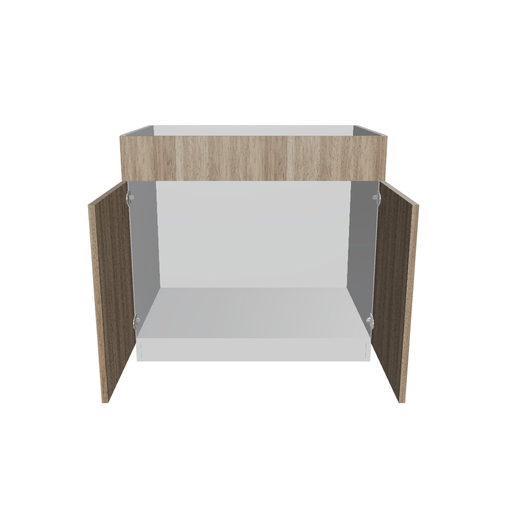 2" H X 24" D Double Door Sink Base Cabinet