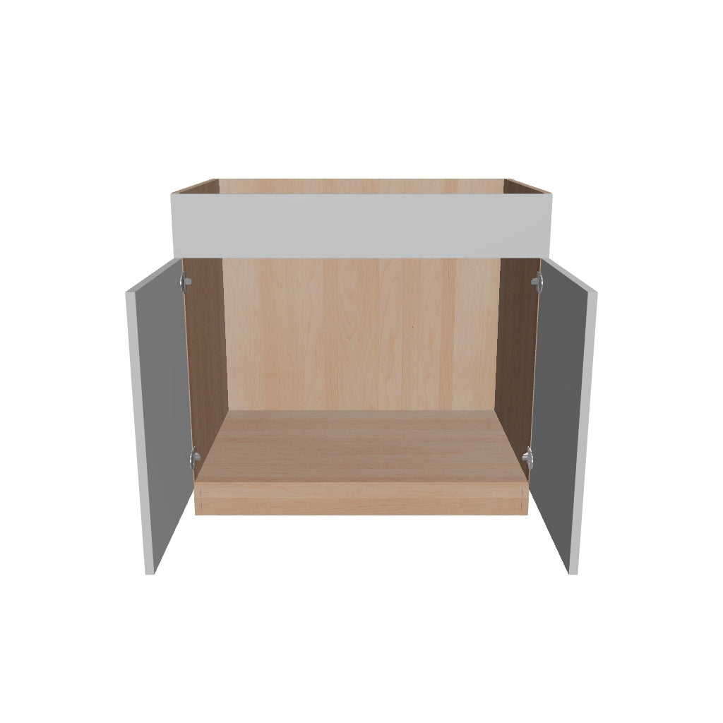 2" H X 24" D Double Door Sink Base Cabinet