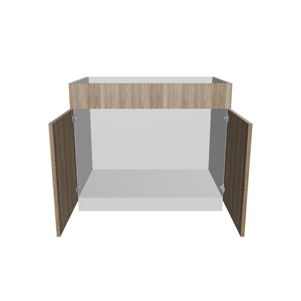 2" H X 24" D Double Door Sink Base Cabinet