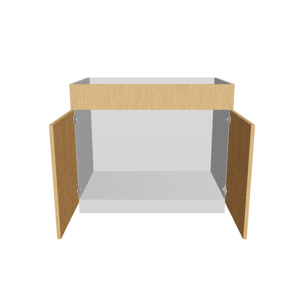 2" H X 24" D Double Door Sink Base Cabinet