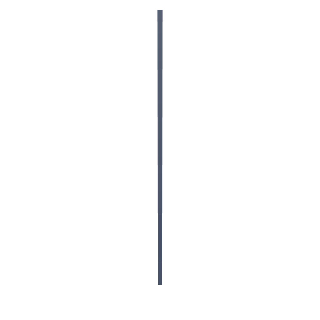 2" W X 96" H Tall Filler