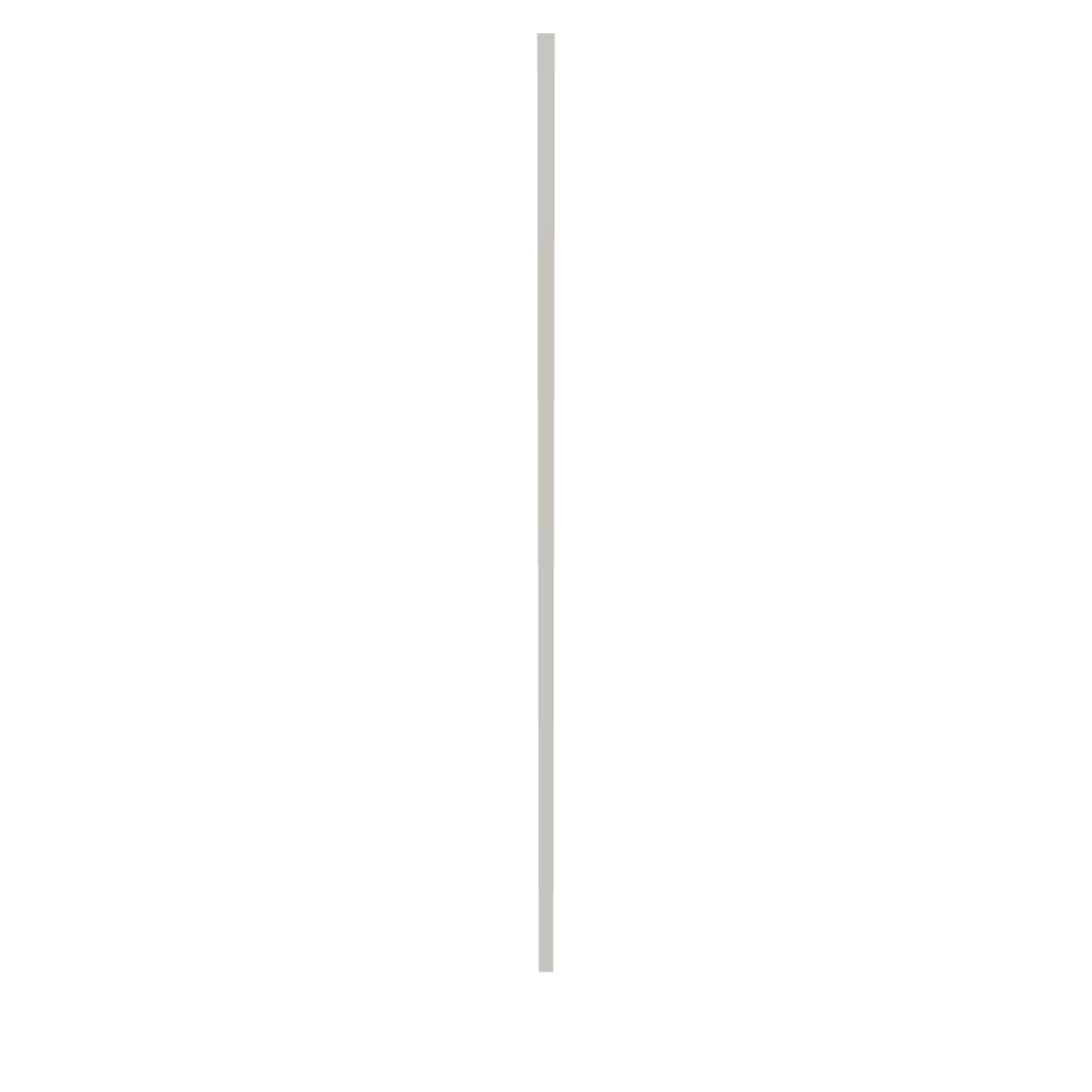 2" W X 96" H Tall Filler