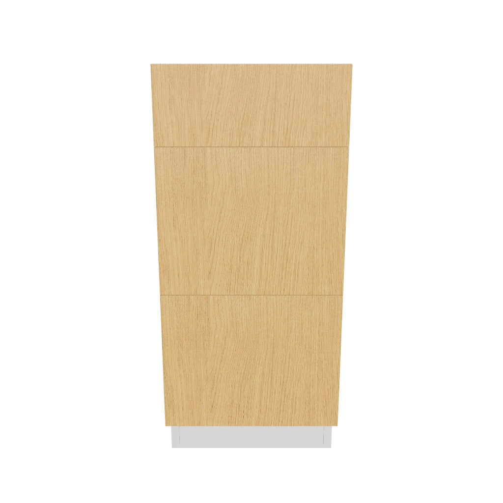 2" H X 21" D Vanity Base with 3 Drawers