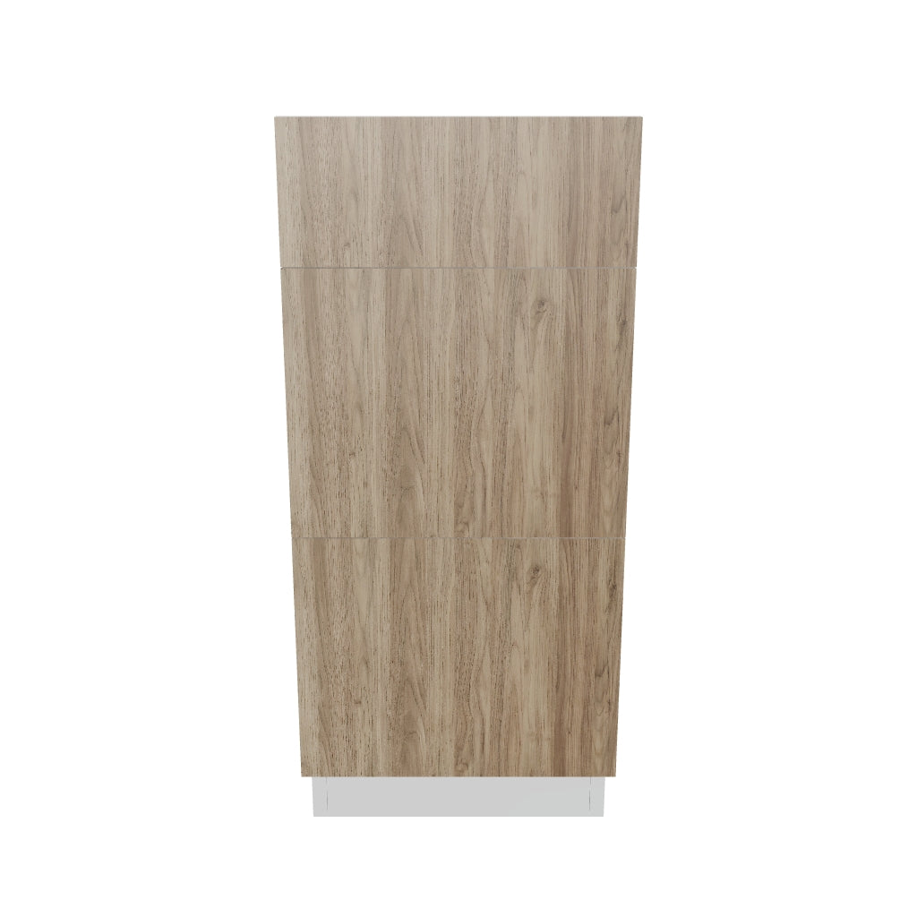 2" H X 21" D Vanity Base with 3 Drawers