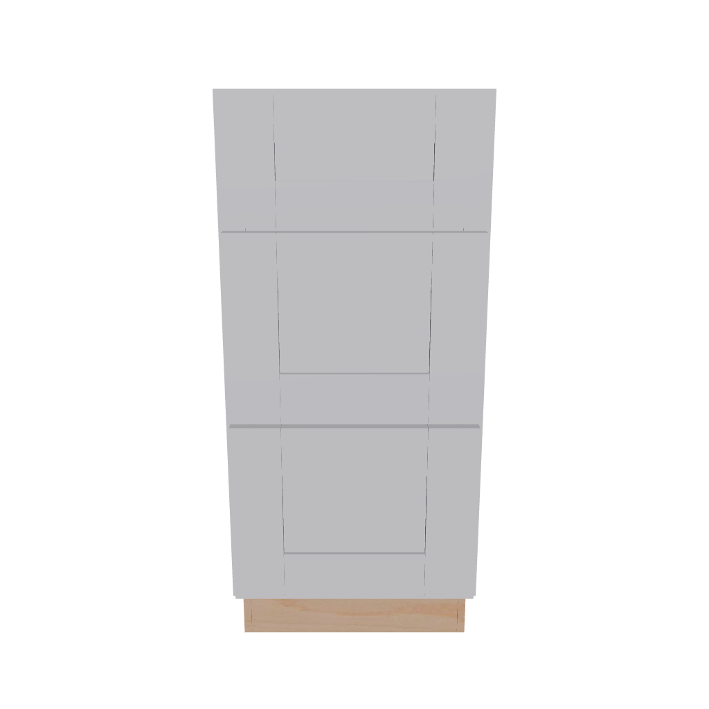 2" H X 21" D Vanity Base with 3 Drawers