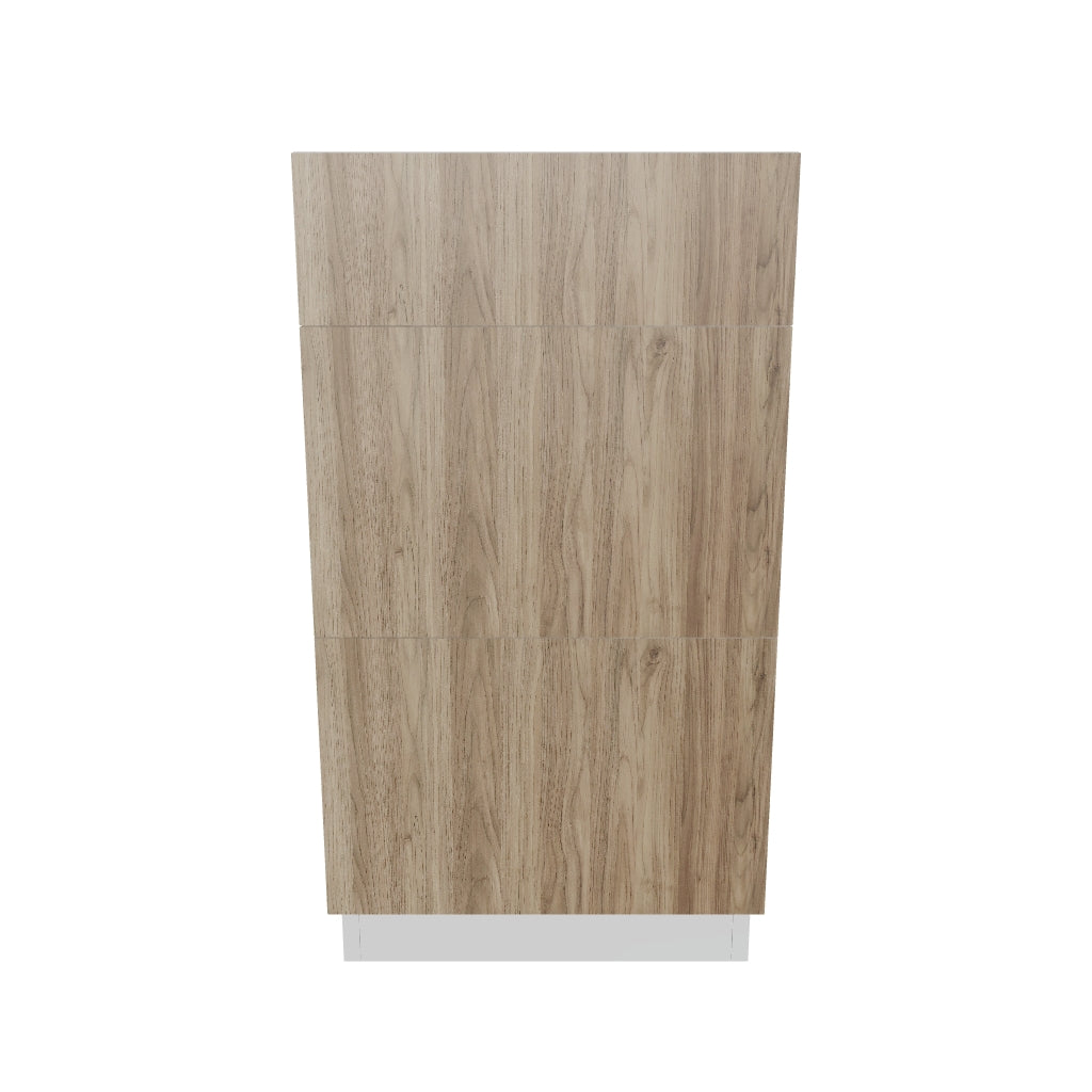 2" H X 21" D Vanity Base with 3 Drawers