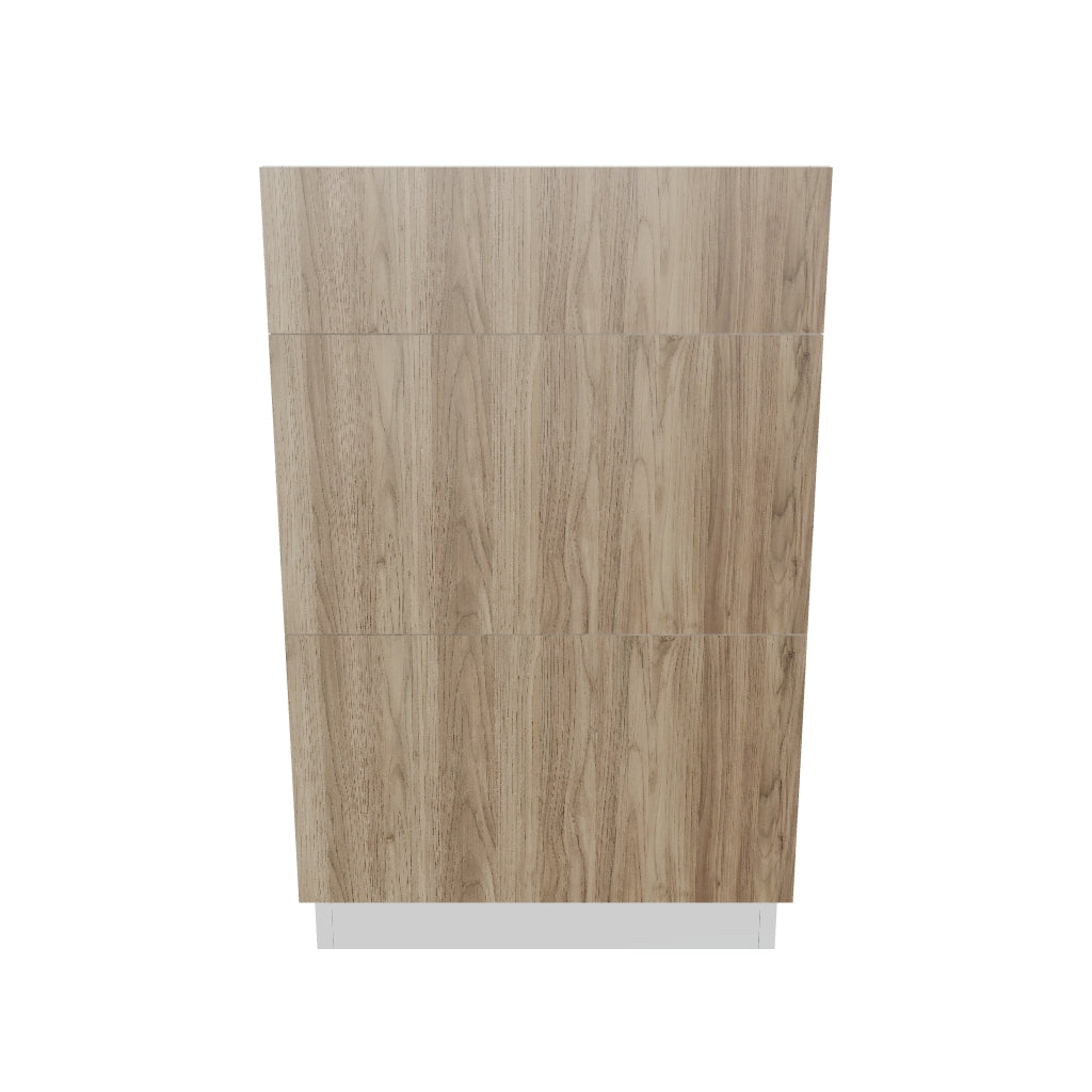 2" H X 21" D Vanity Base with 3 Drawers