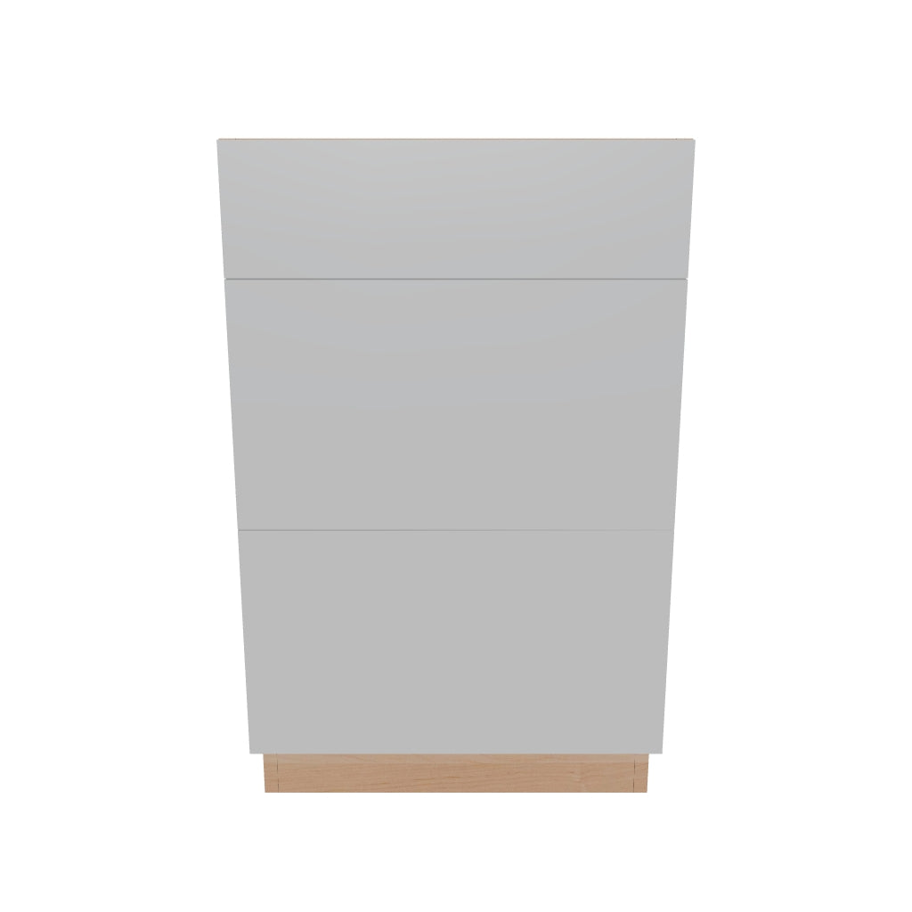 2" H X 21" D Vanity Base with 3 Drawers
